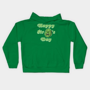 Happy Sir St Patrick's Day Kids Hoodie